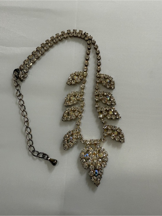 Vintage Jewelry - Vintage 50s/60s AB Aurora Borealis Rhinestone Glam Marilyn Monroe Necklace